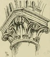 An illustration from Gothic architecture in France, England, and Italy (1915)