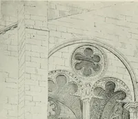 An illustration from Gothic architecture in France, England, and Italy (1915)