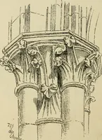 An illustration from Gothic architecture in France, England, and Italy (1915)