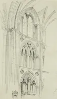 An illustration from Gothic architecture in France, England, and Italy (1915)
