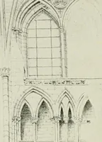 An illustration from Gothic architecture in France, England, and Italy (1915)