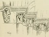 An illustration from Gothic architecture in France, England, and Italy (1915)