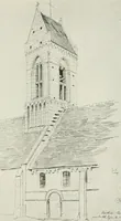 An illustration from Gothic architecture in France, England, and Italy (1915)