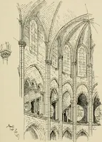 An illustration from Gothic architecture in France, England, and Italy (1915)