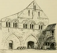 An illustration from Gothic architecture in France, England, and Italy (1915)
