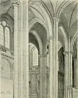 An illustration from Gothic architecture in France, England, and Italy (1915)
