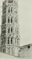 An illustration from Gothic architecture in France, England, and Italy (1915)
