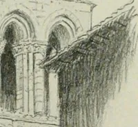 An illustration from Gothic architecture in France, England, and Italy (1915)
