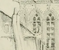An illustration from Gothic architecture in France, England, and Italy (1915)