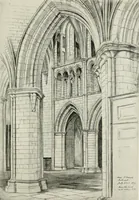An illustration from Gothic architecture in France, England, and Italy (1915)