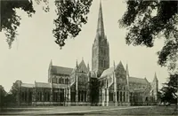 An illustration from Gothic architecture in France, England, and Italy (1915)