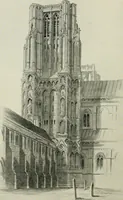 An illustration from Gothic architecture in France, England, and Italy (1915)