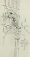 An illustration from Gothic architecture in France, England, and Italy (1915)