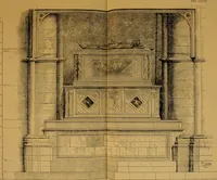 An illustration from Gothic architecture in France, England, and Italy (1915)