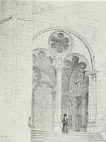 An illustration from Gothic architecture in France, England, and Italy (1915)
