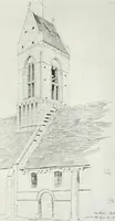 An illustration from Gothic architecture in France, England, and Italy (1915)