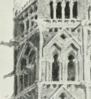 An illustration from Gothic architecture in France, England, and Italy (1915)