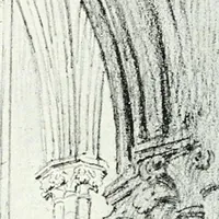An illustration from Gothic architecture in France, England, and Italy (1915)