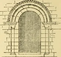 An illustration from Gothic architecture in France, England, and Italy (1915)