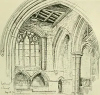 An illustration from Gothic architecture in France, England, and Italy (1915)