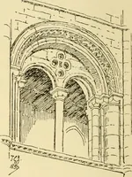 An illustration from Gothic architecture in France, England, and Italy (1915)