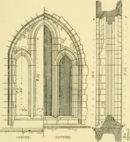 An illustration from Gothic architecture in France, England, and Italy (1915)