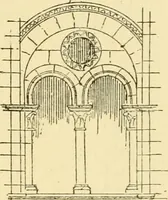 An illustration from Gothic architecture in France, England, and Italy (1915)