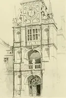 An illustration from Gothic architecture in France, England, and Italy (1915)