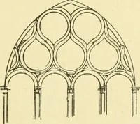 An illustration from Gothic architecture in France, England, and Italy (1915)