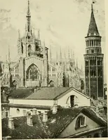 An illustration from Gothic architecture in France, England, and Italy (1915)