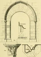 An illustration from Gothic architecture in France, England, and Italy (1915)
