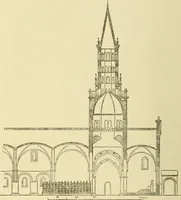 An illustration from Gothic architecture in France, England, and Italy (1915)