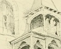 An illustration from Gothic architecture in France, England, and Italy (1915)