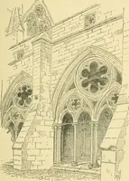 An illustration from Gothic architecture in France, England, and Italy (1915)