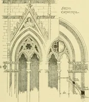 An illustration from Gothic architecture in France, England, and Italy (1915)