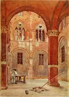 An illustration from Gothic architecture in France, England, and Italy (1915)