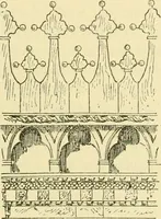 An illustration from Gothic architecture in France, England, and Italy (1915)
