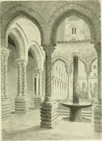 An illustration from Gothic architecture in France, England, and Italy (1915)