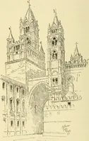 An illustration from Gothic architecture in France, England, and Italy (1915)