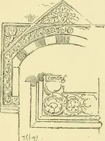 An illustration from Gothic architecture in France, England, and Italy (1915)