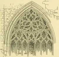 An illustration from Gothic architecture in France, England, and Italy (1915)