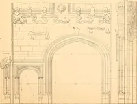 An illustration from Gothic architecture selected from various ancient edifices in England, (1920)