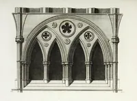 An illustration from Gothic ornaments in the cathedral church of York (1795)