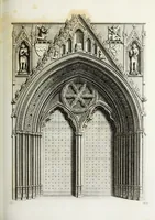 An illustration from Gothic ornaments in the cathedral church of York (1795)