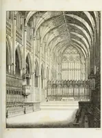 An illustration from Gothic ornaments in the cathedral church of York (1795)