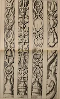 An illustration from Gothic ornaments, selected from various ancient buildings in England and France : exhibiting numerous specimens of every description of decorative detail, from the XIth. to the beginning of the XVIth. cent. (1900)