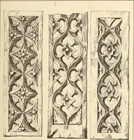 Picture 62 of 95 from Gothic ornaments, selected from various ancient buildings in England and France : exhibiting numerous specimens of every description of decorative detail, from the XIth. to the beginning of the XVIth. cent. (1900), leaf 131