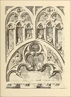 An illustration from Gothic ornaments, selected from various ancient buildings in England and France : exhibiting numerous specimens of every description of decorative detail, from the XIth. to the beginning of the XVIth. cent. (1900)