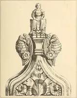An illustration from Gothic ornaments, selected from various ancient buildings in England and France : exhibiting numerous specimens of every description of decorative detail, from the XIth. to the beginning of the XVIth. cent. (1900)