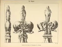 An illustration from Gothic ornaments, selected from various ancient buildings in England and France : exhibiting numerous specimens of every description of decorative detail, from the XIth. to the beginning of the XVIth. cent. (1900)